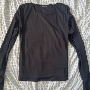 Black Long Sleeve Top